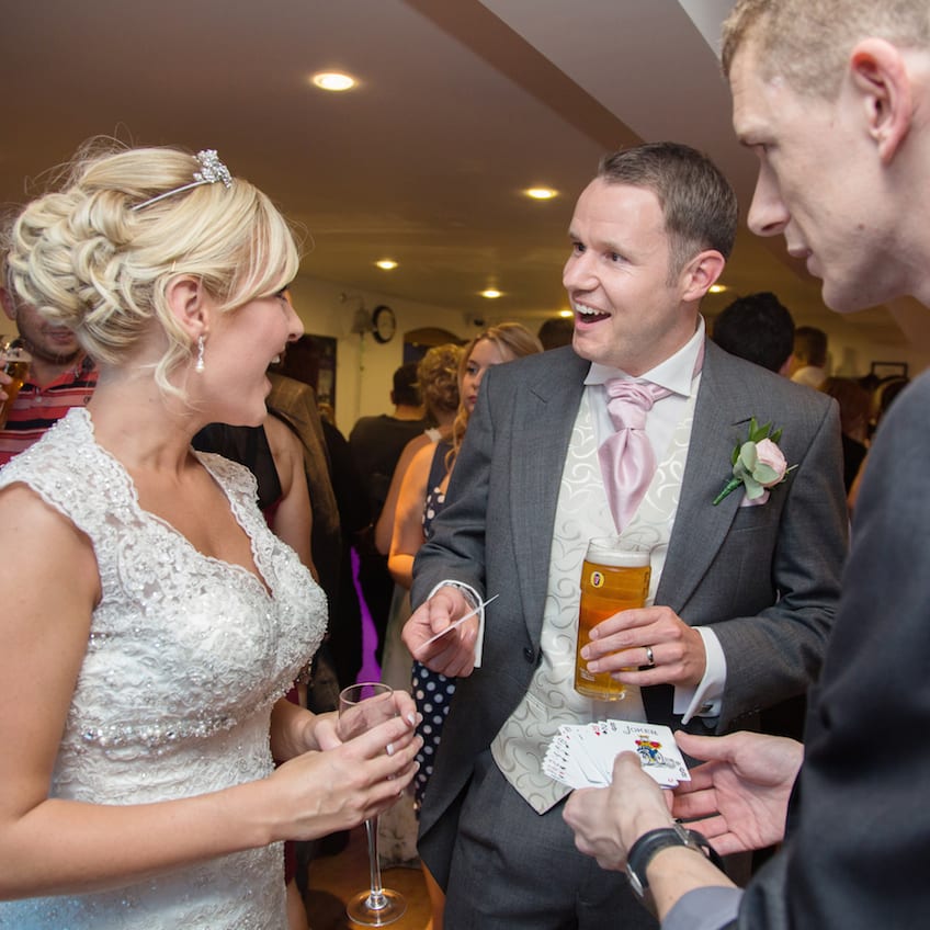 Wedding Site Button Evening